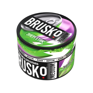 Купить Табак Brusko Medium, 50гр "Энергетик" Табак Brusko Medium, 50гр "Энергетик"
