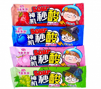 Мармелад "SOUR" в лимонной кислоте ассорти 14гр 1шт/20уп