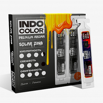 Купить Ароматизатор IndoColor "Solar Zing / Дыня, лимон" 13мл (на 30мл) Ароматизатор IndoColor "Solar Zing / Дыня, лимон" 13мл (на 30мл)