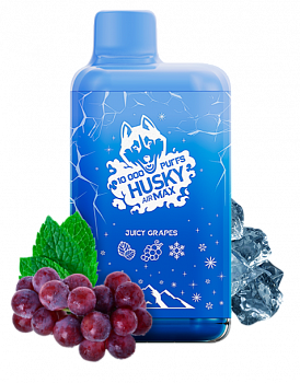Husky AirMax 10000 STRONG POD-1 "JUICY GRAPES (Виноград, мята, лед)" 20